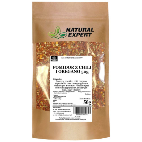 POMIDOR Z CHILI I OREGANO 50g